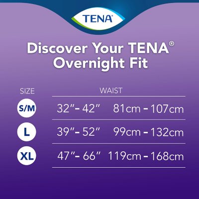 TENA Intimates Overnight Underwear Choose Your Size Sam s Club