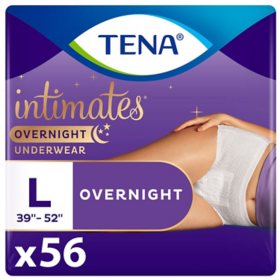 TENA Intimates Overnight Underwear (Choose Your Size)