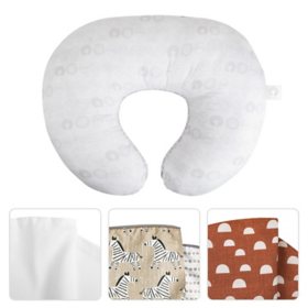 Boppy Perfect Breastfeeding Support Bundle + Accessories (Choose Your Color)