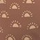 Clay Gold Suns, variant on Boppy Nursing Pillow, Choose Color