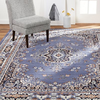 Home Dynamix Area Rug, Assorted Designs & Sizes:- 2'x3', Blue/Brown