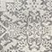 Gray/Black, variant on Nicole Miller New York Patio Country Dahlia Indoor/Outdoor Area Rug