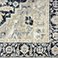 Ivory/Navy Blue, variant on Everwash Treasure Rubia Washable Area Rug, Assorted Colors & Sizes