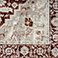 Ivory/Red, variant on Everwash Treasure Rubia Washable Area Rug, Assorted Colors & Sizes