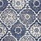 Navy Blue/Ivory, variant on Home Dynamix Boho Andorra Transitional Damask Area Rug, Assorted Sizes and Designs