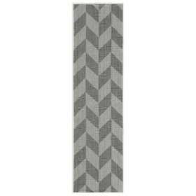 Nicole Miller New York Patio Country Calla Contemporary Herringbone Indoor/Outdoor Area Rug, Assorted Colors and Sizes