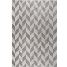 Nicole Miller New York Patio Country Calla Contemporary Herringbone Indoor/Outdoor Area Rug, Assorted Colors and Sizes