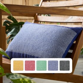 Town & Country Terra Alara Solid Border Decorative Pillow