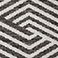 Black, variant on Nicole Miller Ombre Geo Indoor/Outdoor Area Rug