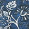 Navy Blue, variant on Martha Stewart Distressed Jacobean Indoor/Outdoor Decorative Pillow, Set of 2, Choose Size