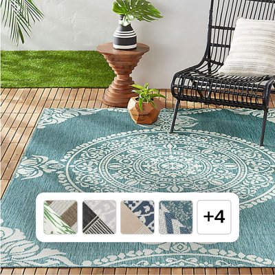 Nicole Miller Sharon Reversible Indoor/Outdoor Area Rug, 8' x 10'