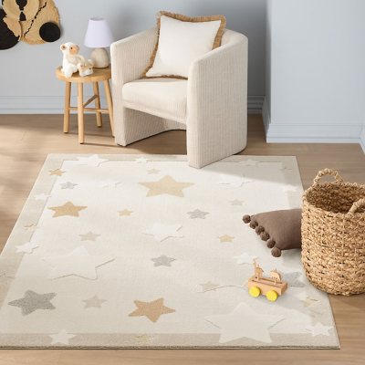 Town & Country Play Eternal & Medina Kids Area Rug Collection:- Super Star Galaxy, 5'2'x7'2'