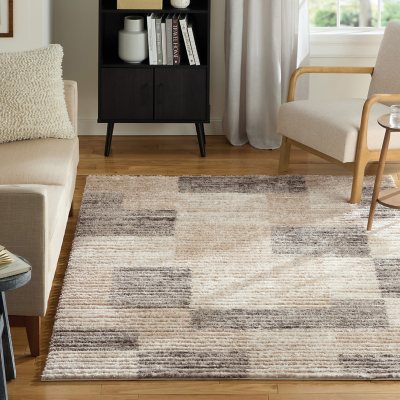 Home Dynamix Area Rug, Assorted Designs &amp; Sizes:- 6'x9', Brown