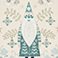 Ivory / Green, variant on Frosty Bells Yale Haven Washable Recycled Holiday Area Rug, Assorted Sizes & Designs