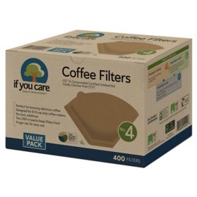 If You Care #4 Unbleached Coffee Filter (400 ct.)