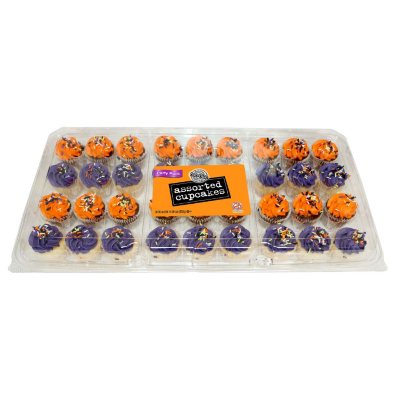 Halloween Two-Bite Assorted Cupcakes (36 ct.) - Sam's Club