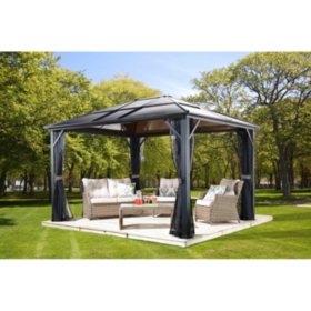 Sojag Meridiens Hardtop Gazebo, Assorted Sizes