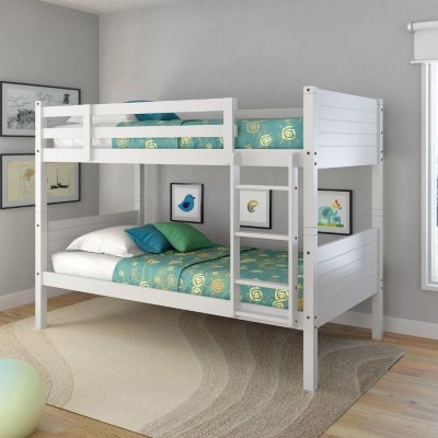Belmont Snow White Bunk Bed (Choose Size) - Sam's Club