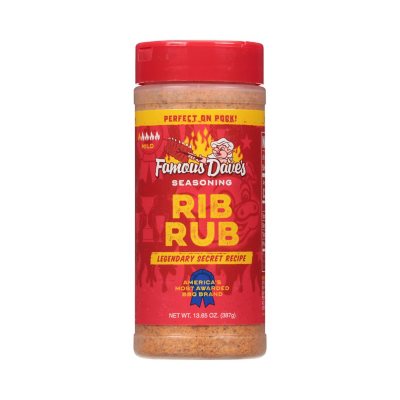 Famous Dave's Rib Rub Seasoning Shaker (13.65 oz) Delivery - DoorDash