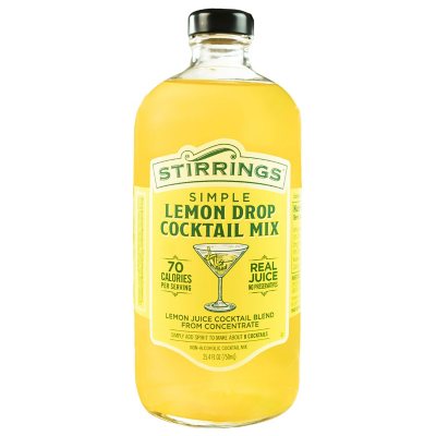 Mary's Mixers 2-pack 1-Liter Meyer Lemon Drop Sour Cocktail Mixer