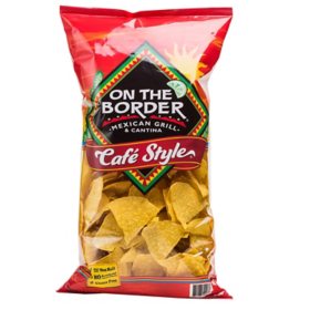 On The Border Cafe Style Tortilla Chips (26 oz.)