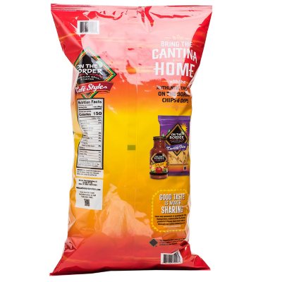 On The Border Cafe Style Tortilla Chips (26 oz.) - Sam's Club