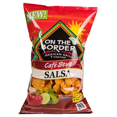 On The Border Cafe Style Salsa Tortilla Chips (20 oz.) - Sam's Club