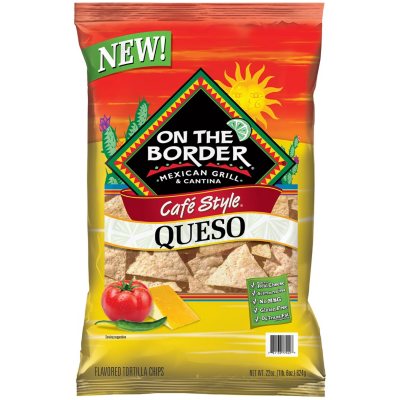 spicy queso tortilla chips