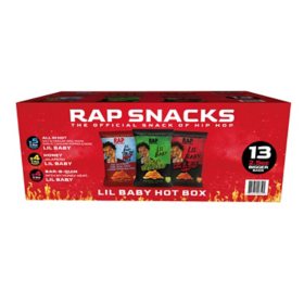 Rap Snacks Hot Variety Pack Chips, 2.5 oz., 13 pk.