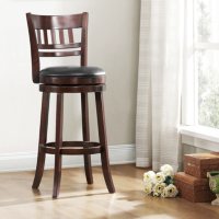 Marion 29" Window Back Swivel Stool, Assorted Colors