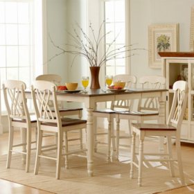 Fletcher Counter Height Dining Table, Assorted Colors