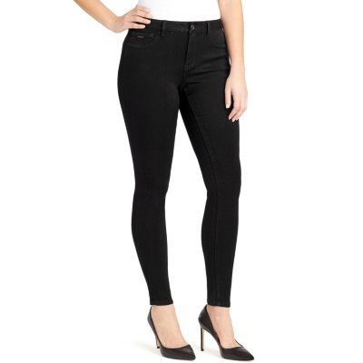 new look black coated jeans