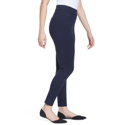 Women's High-Waisted Ponte Leggings - A New Day Black XS 1 ct