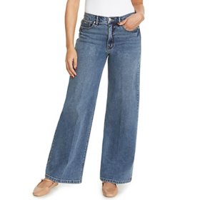 Nine West Women's Wide Leg Jean	 		 		 		 		