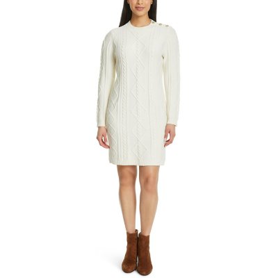 Nine West Sweater Dress - CREAM XXL:- XXL, Cream