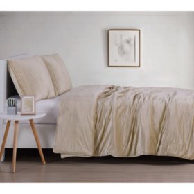 Christian Siriano New York Crinkle Velvet Comforter Set (Assorted Colors and Sizes)