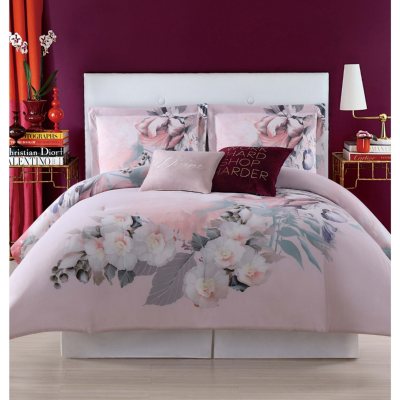 Christian Siriano New York Dreamy Floral Comforter Set Assorted Sizes Sam S Club