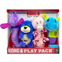 KONG Plush Play Pack Dog Toys, Variety Pack (4 pk.)