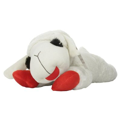 Multipet Lamb Chop Dog Toy, 10 inch Toy