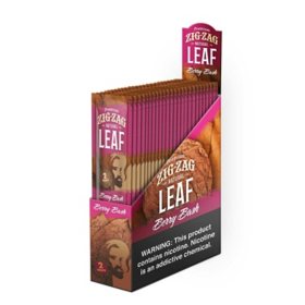 Zig Zag Natural Leaf Wraps Berry Bash 2 ct., 25 pk.