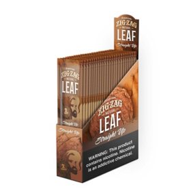 Zig Zag Natural Leaf Wraps Straight Up (2 ct., 25 pk.)