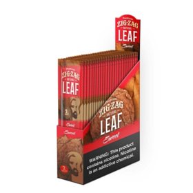 Zig Zag Sweet Natural Leaf Wraps 2 ct., 25. pk