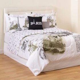 Idea Nuova Paris Gold 5 Piece Bedding Set Full Queen Sam S Club