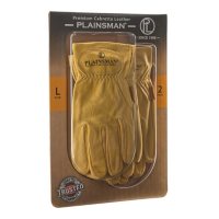 Plainsman Tan Leather Gloves - 2 Pairs