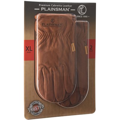 PLAINSMAN 6 Pairs Premium Cabretta Leather Wholesale Gloves LARGE Free Ship 