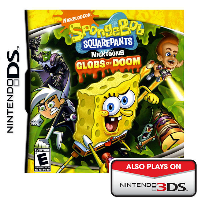 SpongeBob Squarepants Featuring Nicktoons: Globs of Doom - NDS