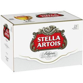 Stella Artois 11.2 fl. oz. can, 24 pk.