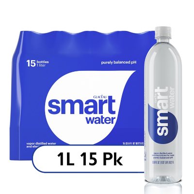Glac au Smartwater Vapor Distilled Water 20 Oz Case Of 24 - Office Depot