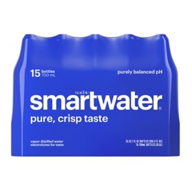 Glaceau SmartWater 23.7 oz., 15 pk.