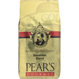 PEAR'S GOURMET Premium Ground Coffee, Breakfast Blend 32 oz.